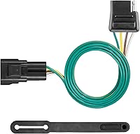 Vista 1 de CURT 56325 Arnés de cableado de remolque personalizado de 4 pines para el lado del vehículo, se adapta a Buick Envision, Chevrolet Blazer, GMC