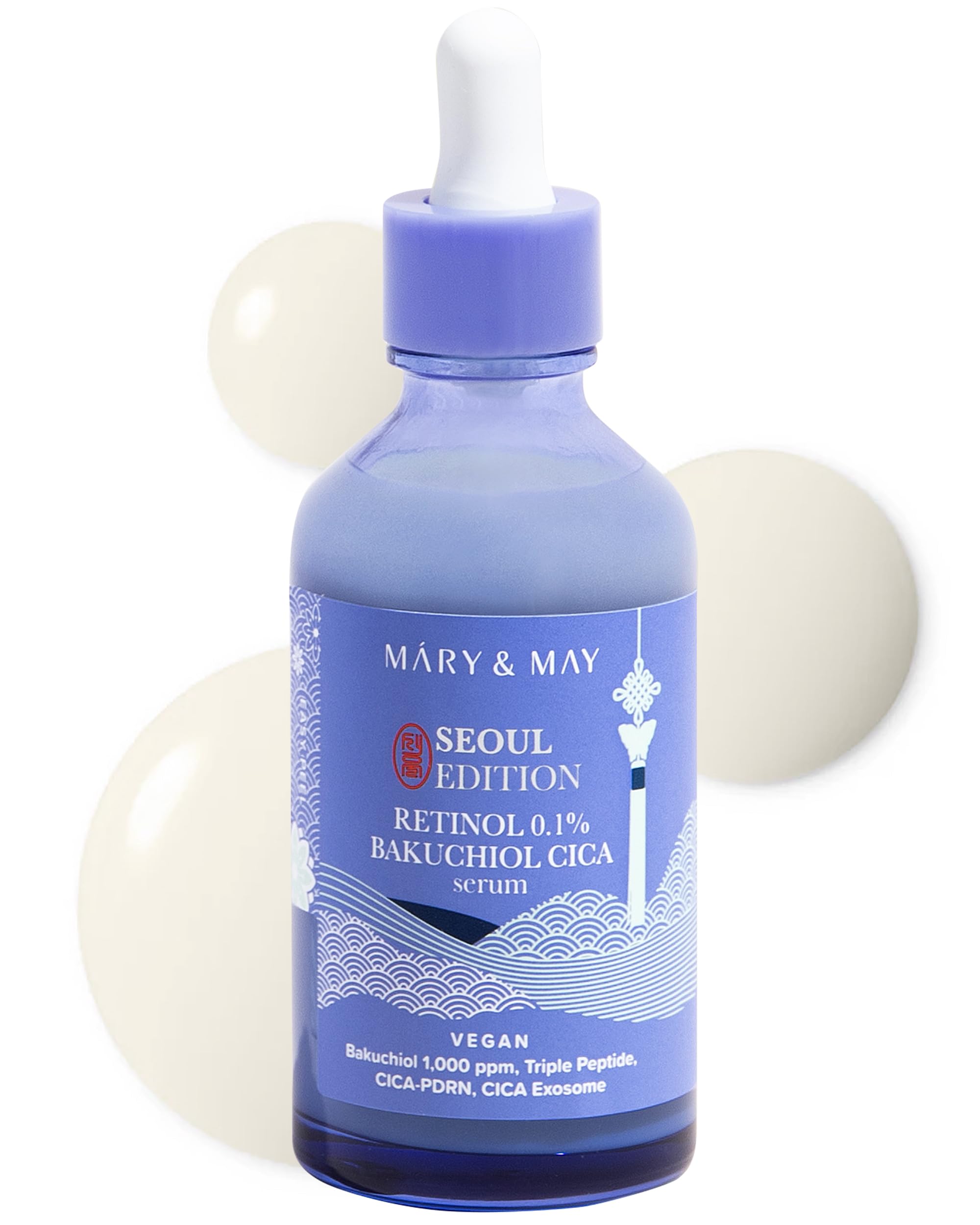Mary&May Seoul Edition Serum Retinol 0,1% Bakuchiol Cica Serum