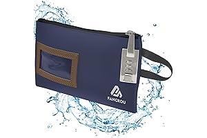 Waterproof Cash Bag with Lock for Secure Storage and Protection