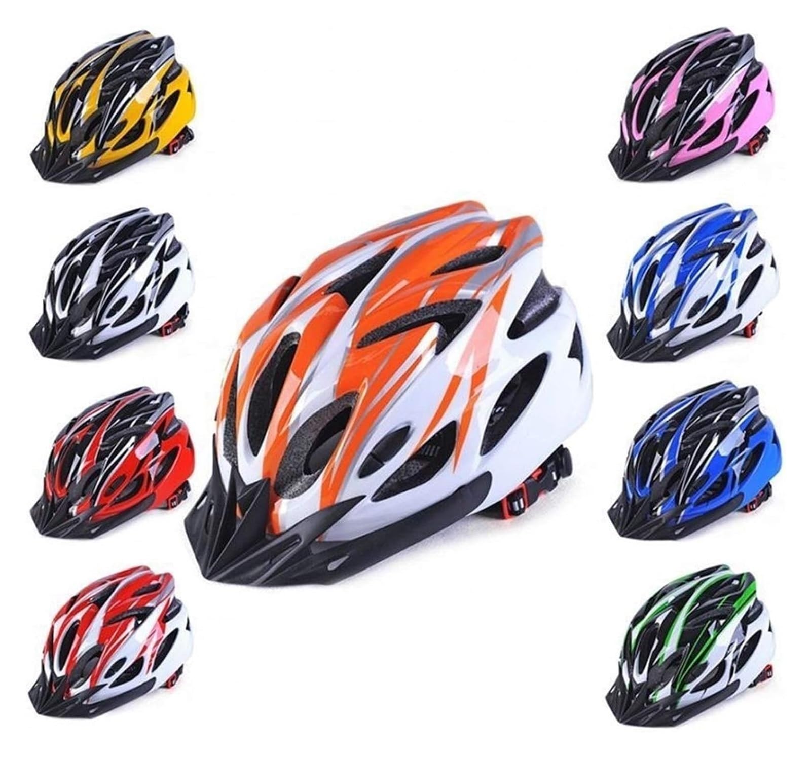 Kask rowerowy dla dorosłych, górski, terenowy, lekki, oddychający, unisex, regulowany, ochraniacz głowy, kask rowerowy, kaski rowerowe, unisex