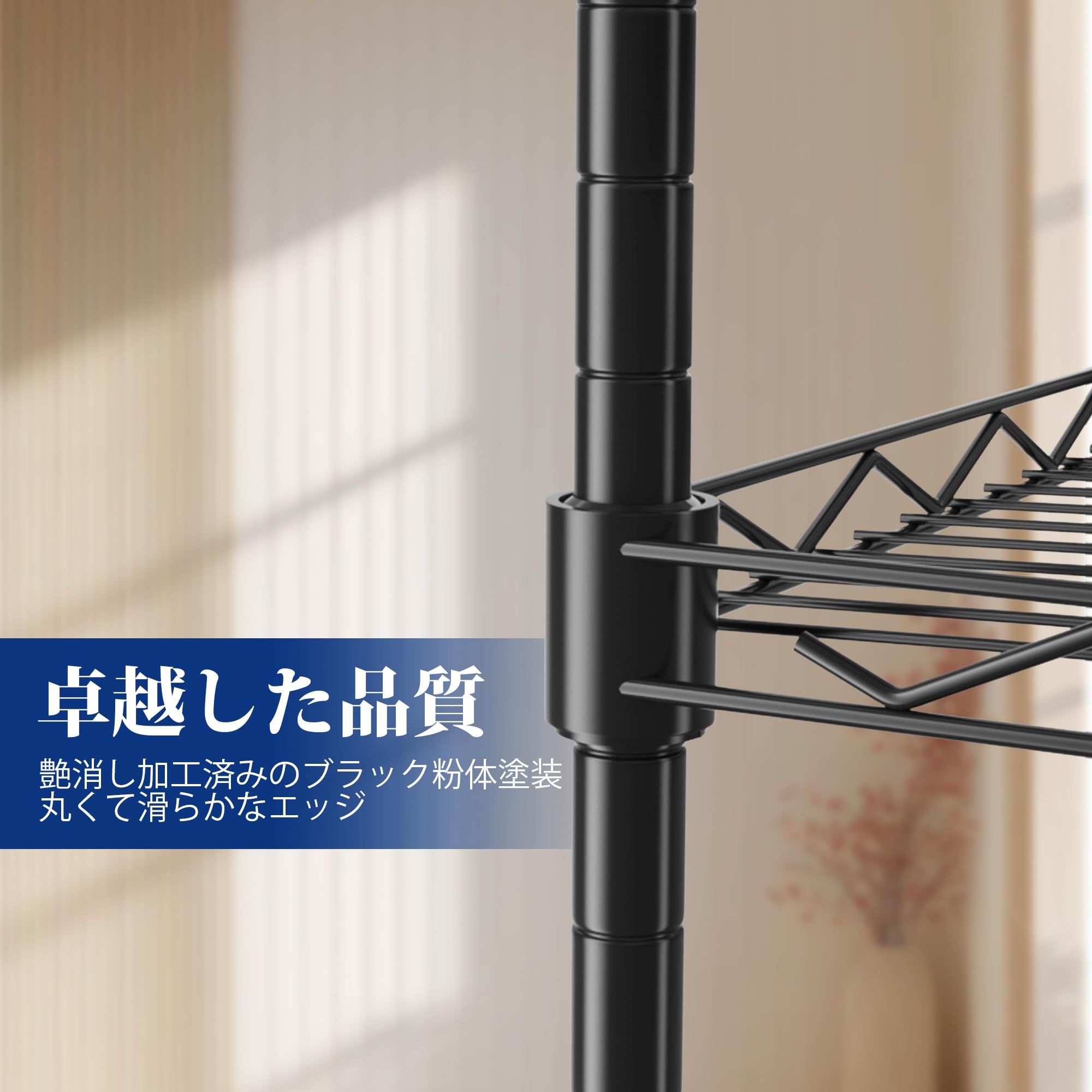 Amazon｜WORKPRO スチールラック 5段 耐荷重250kg 幅44×奥行29×高さ
