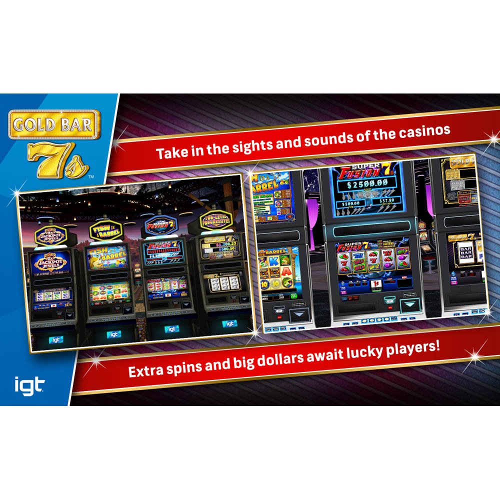 IGT Slots Gold Bar 7s [Download] image 5