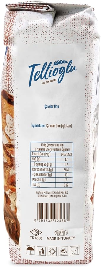 Tellioğlu Rye Flour 1 Kg