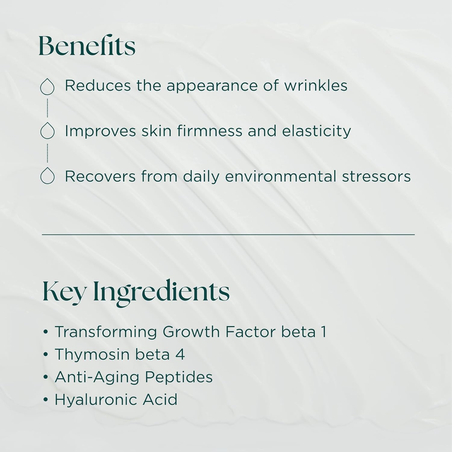 Marini SkinSolutions Transformation Face Cream - Advanced Moisturizer with Anti-Aging Peptides, Growth Factors & Hyaluronic Acid - Cruelty Free - Made in the USA - 1 oz - Image 3