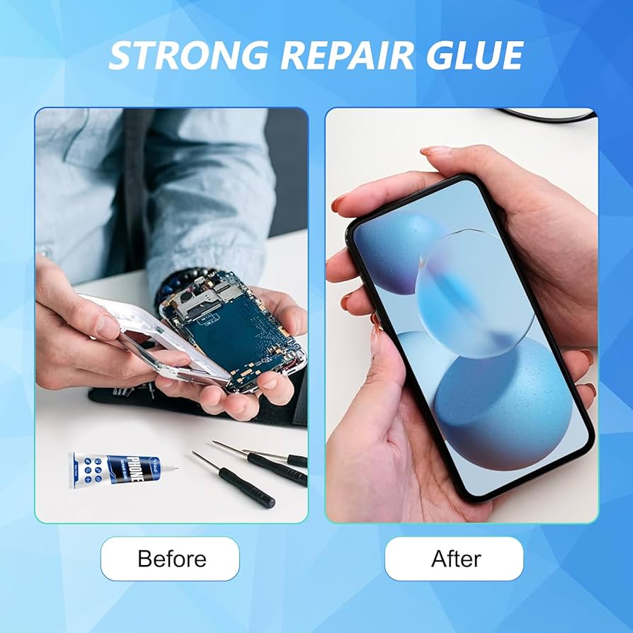 Colla Per Display Smartphone 60ml - Gel Trasparente, Resistente Ad Acqua E Vibrazioni - Foto 9