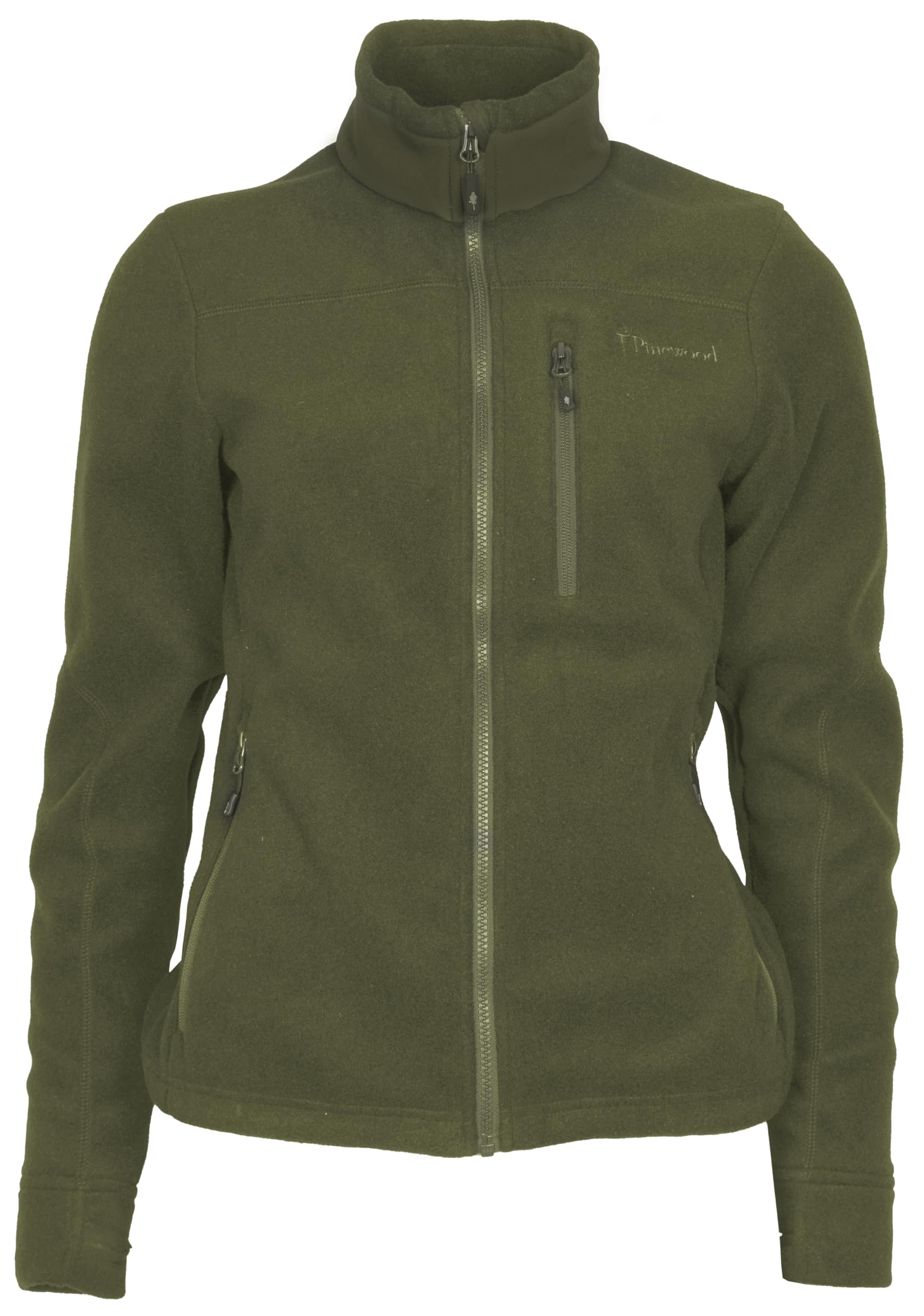 Pinewood Felpa Pile Donna con Zip, Realizzata al 100% con Materiali Riciclati, Ideale per Caccia e Attività All’aperto