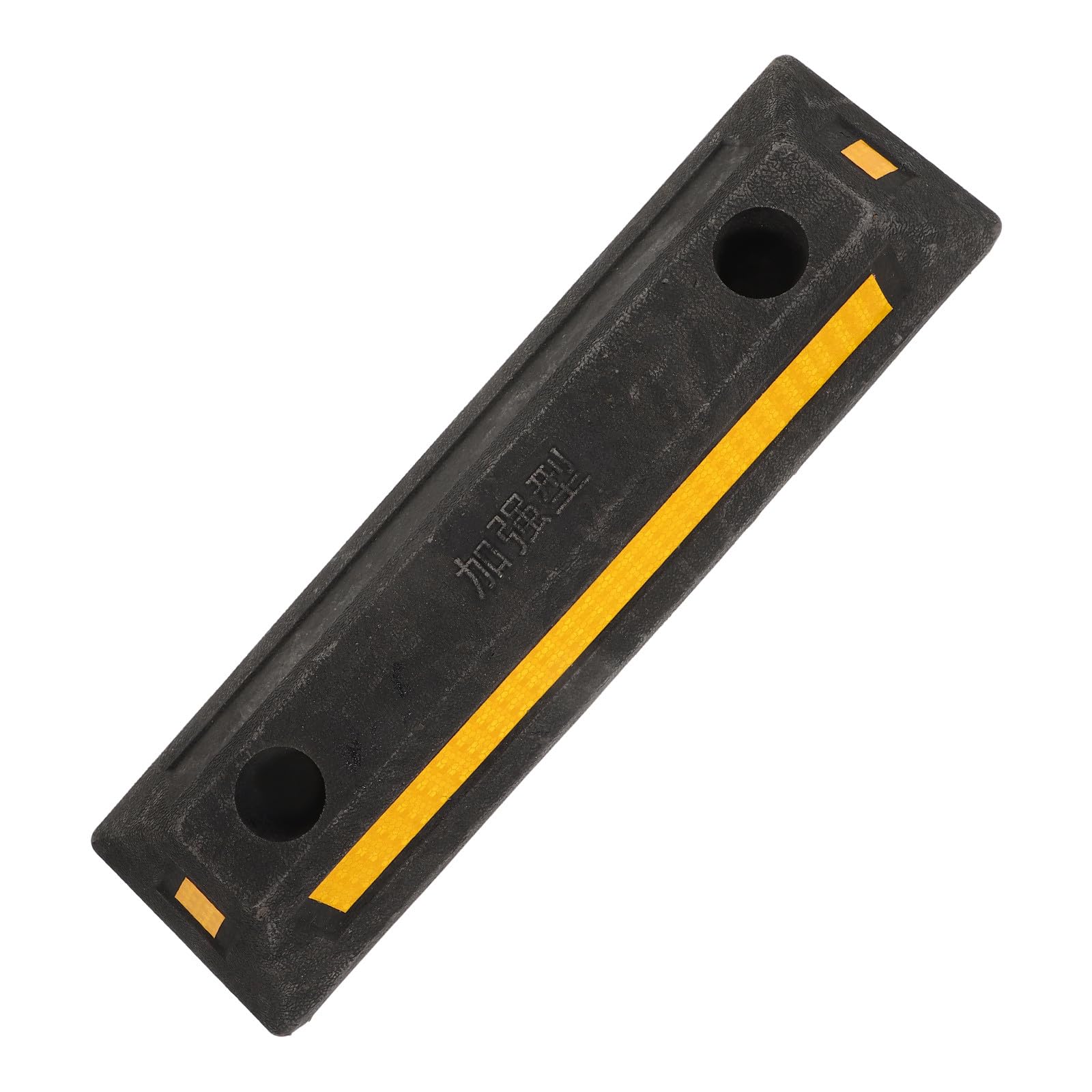 Calzos para Ruedas de Goma y Plástico 480X130X70 MM, Tope Antideslizante para Plazas de Aparcamiento y Vehículos Recreativos, Bloque Estabilizador para Remolques