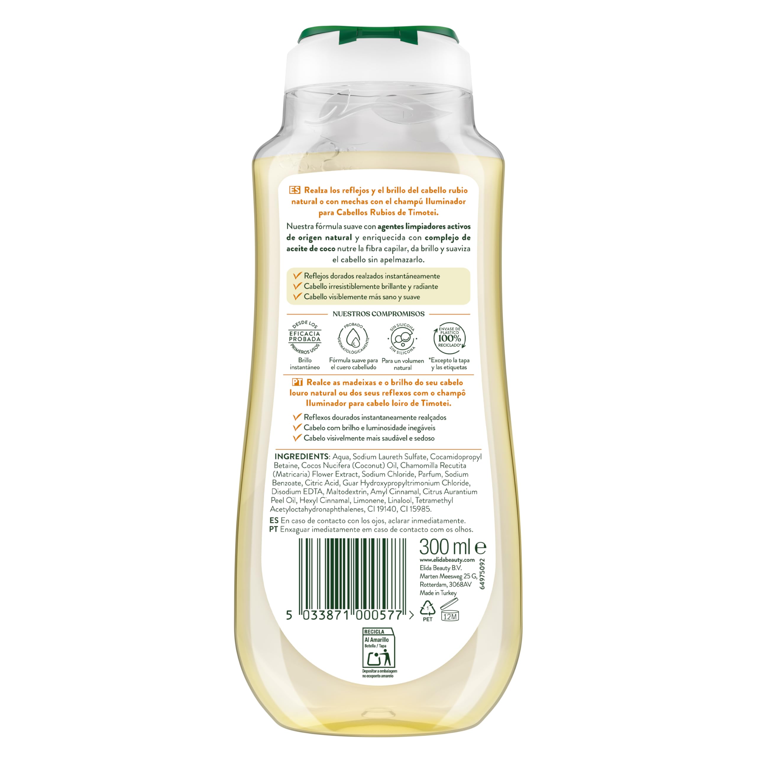 TIMOTEÍ CHAMPÚ CAMOMILA 300ML — view 3