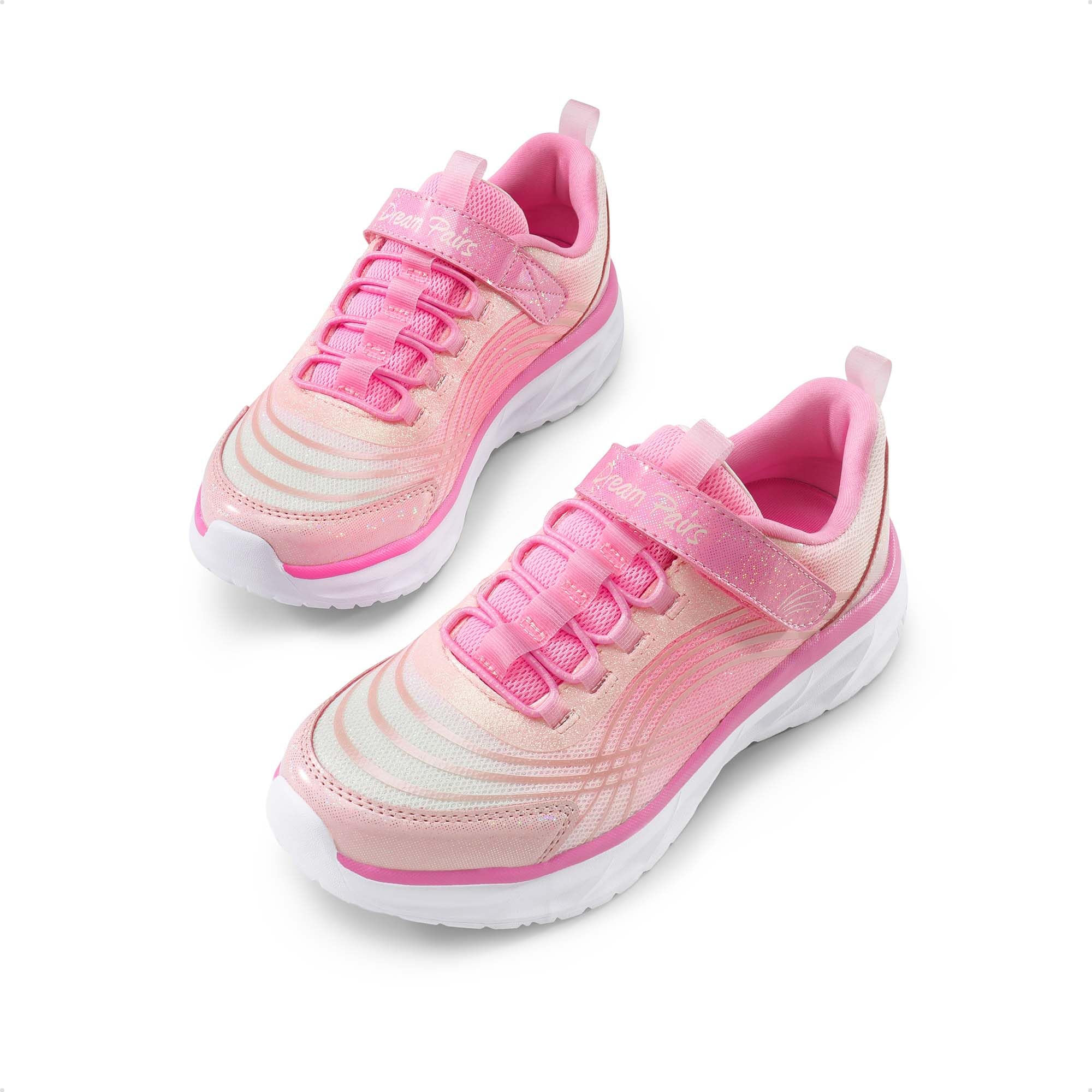 DREAM PAIRS Scarpe sportive per ragazze Sparkle Scarpe casual per passeggiate per ragazze