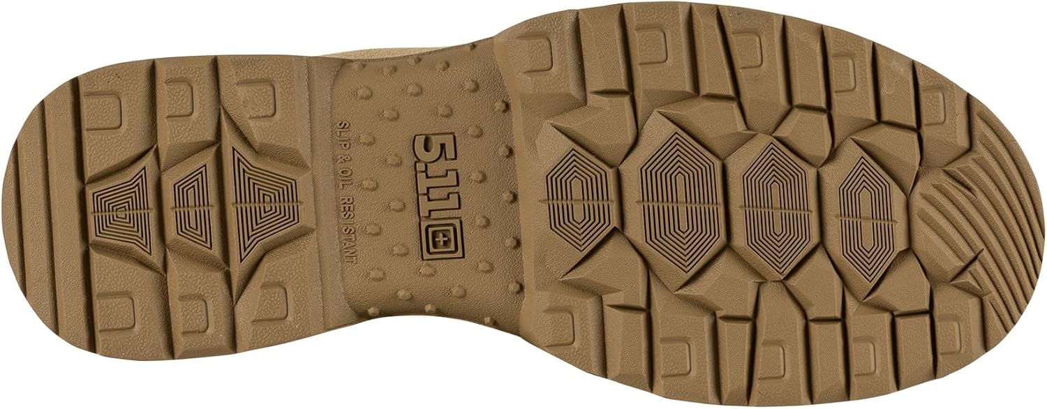 5.11 Tactical Men's Speed 4.0 8" ARID Boot - Heat-Deflecting, Slip-Resistant, Durable Suede/Nylon, Style 12464ABR