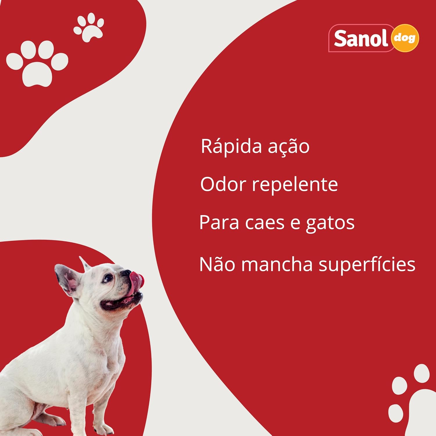 Sanol Dog Educador Para Cães Stop Dog 500 Ml Branco