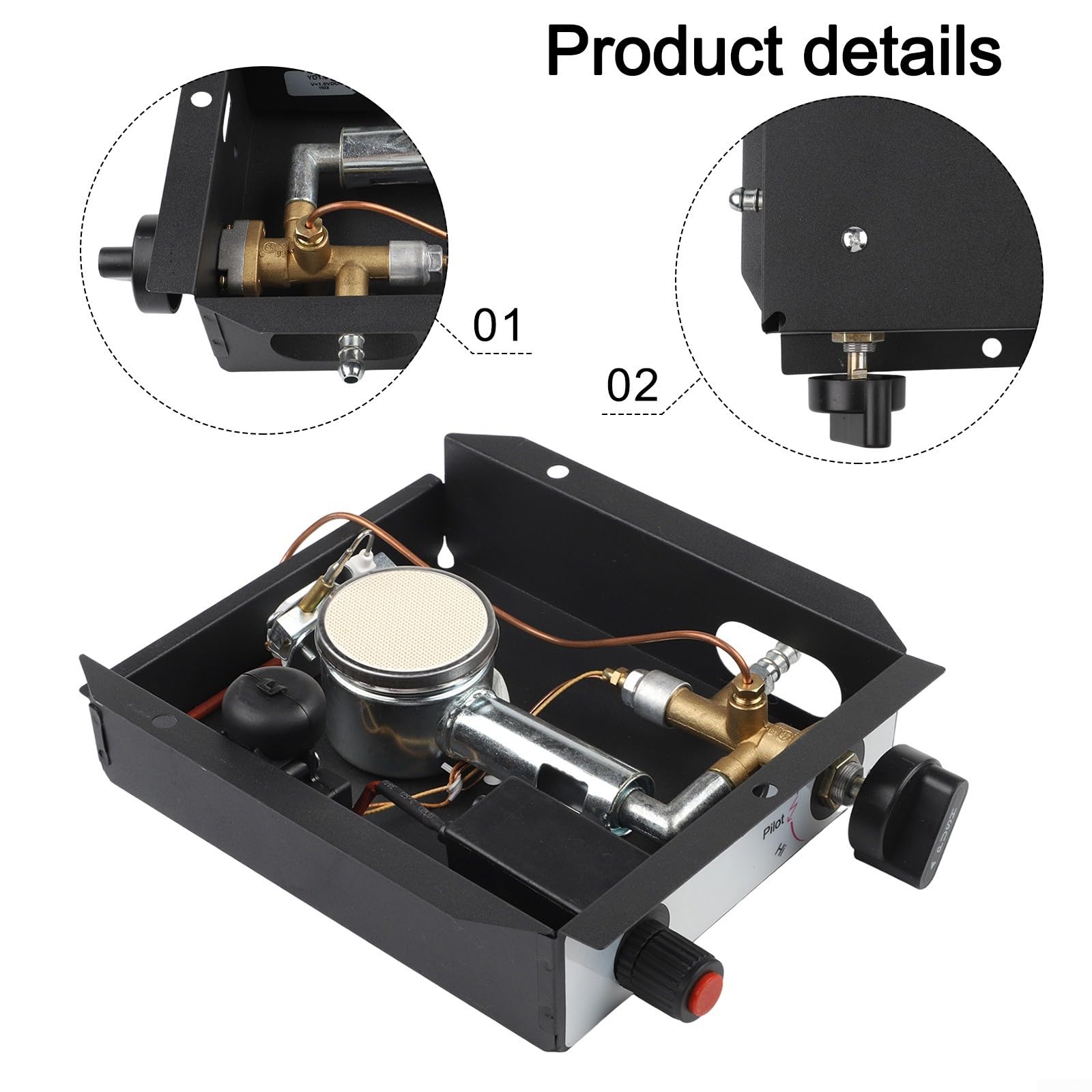 47000 BTU Propan-Terrassenheizungsbrenner-Ersatz-Kit (A)