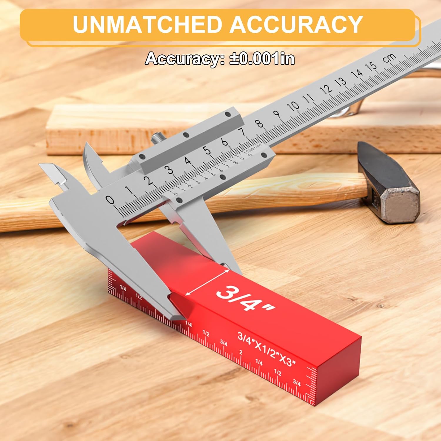 Setup Blocks Woodworking, Setup Blocks Height Gauge Set, 16 PCS Setup Blocks with Set Up Blocks for Woodworking, Case, Square Ruler, Aluminum Setup Bars for Router and Table Saw Accessories
