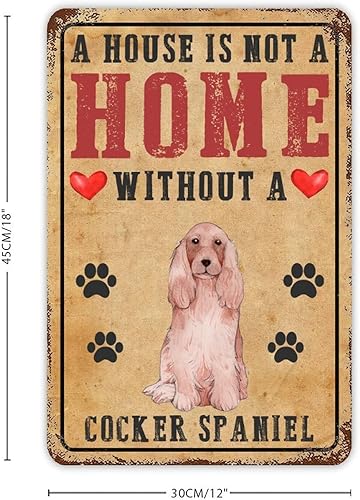 Vista 62 de Letrero de metal con texto en inglés «A House is Not A Home Without A Dogo Argentino» («A House is Not A Home Without A Dogo Argentino»)