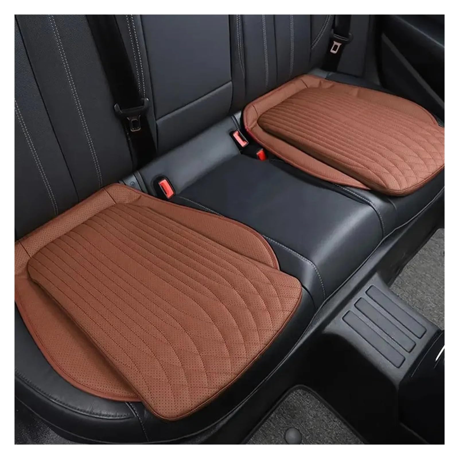 Generico Set Coprisedili Macchina Cuscino per Seggiolino Auto Cuscino Supporto Antiscivolo Pelle Veicoli Commerciali Coprisedile Universale Spugna Ad Alto Rimbalzo 54 Cm Traspirante