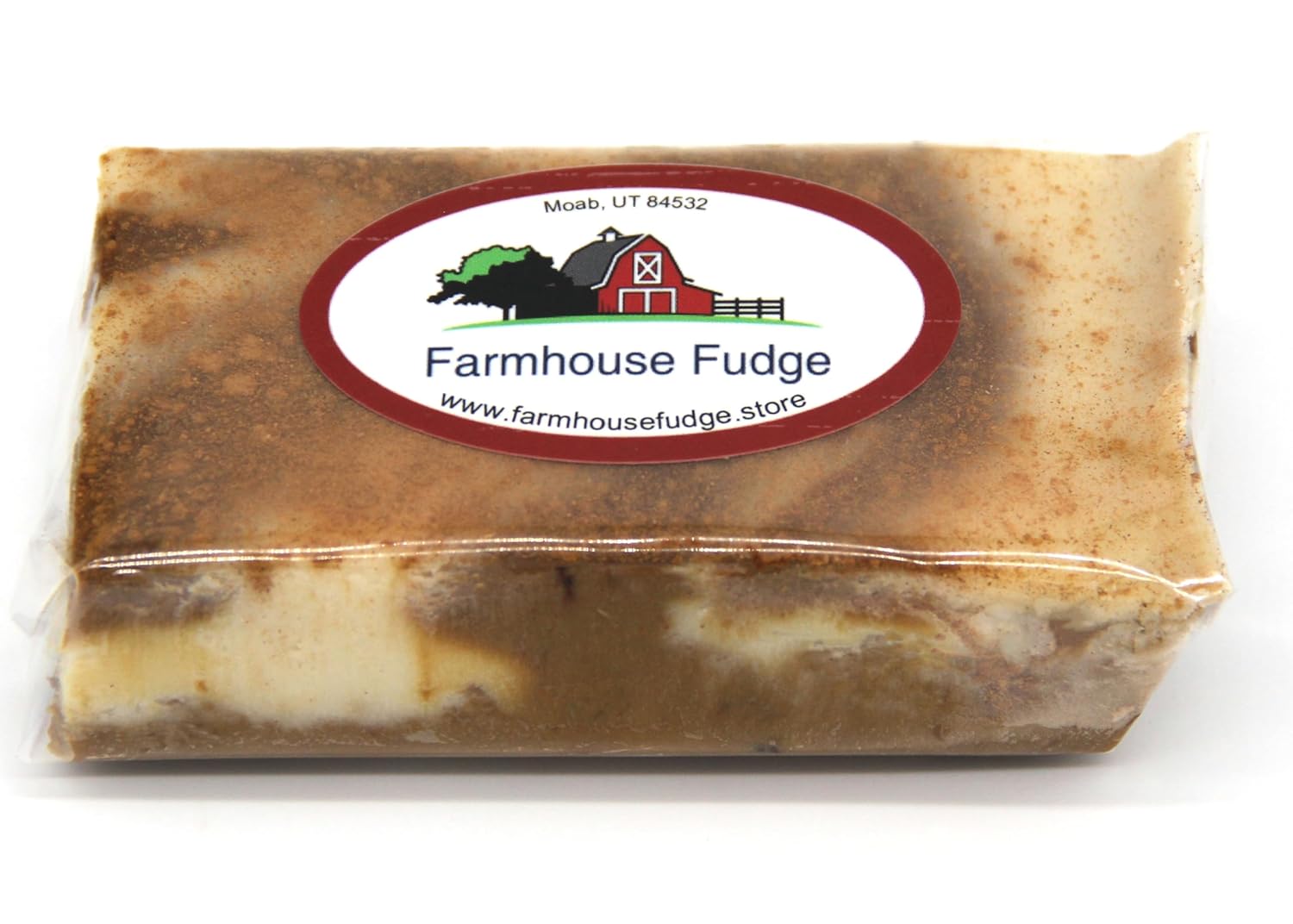Farmhouse Fudge – Cappuccino Fudge, 48 oz – Rich & Creamy Coffee & Vanilla Swirl Fudge, Gourmet Candy Gift