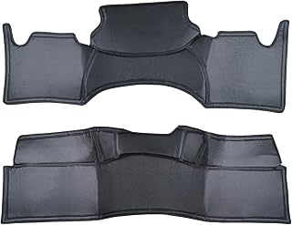 TRISTAR'S [ハイエース 200系 1型～9型 スーパーGL 標準ボディ用] デッキカバー (前後セット, カーボン調レザー) | 1型 2型 3型 4型 5型 6型 7型 8型 9型 レジアスエース S-GL エンジンルームカバー