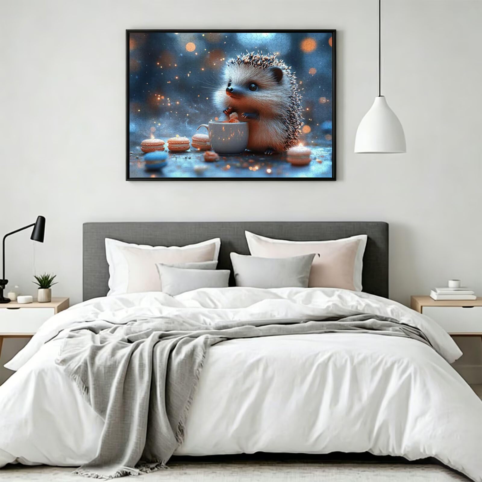Puzzle 6000 Pezzi Riccio Puzzle Classici per Gioco Familiare, n-84 | Impossibile Puzzles, Intrattenimento Creativo, Rilassamento e Intelligence, Regalo per Amore e Amico, Home Decor, tazza di tè