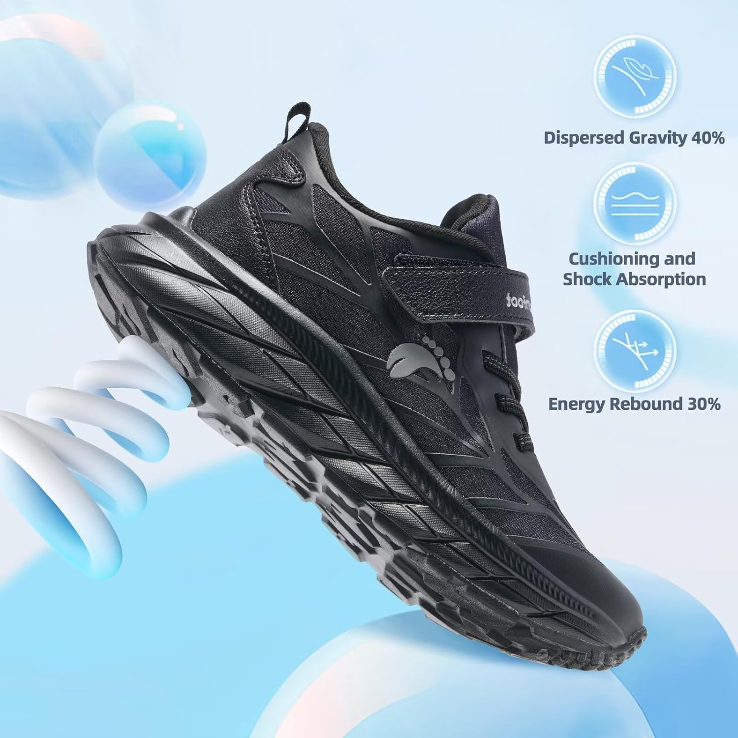 Kids Orthopedic Tennis Shoes for Boys and Girls: Comfortable Casual Plantar Fasciitis Arch Support Athletic Running Sneakers, Orthotic Breathable School Sports Walking Shoes for Foot and Pain Relief - Image 5