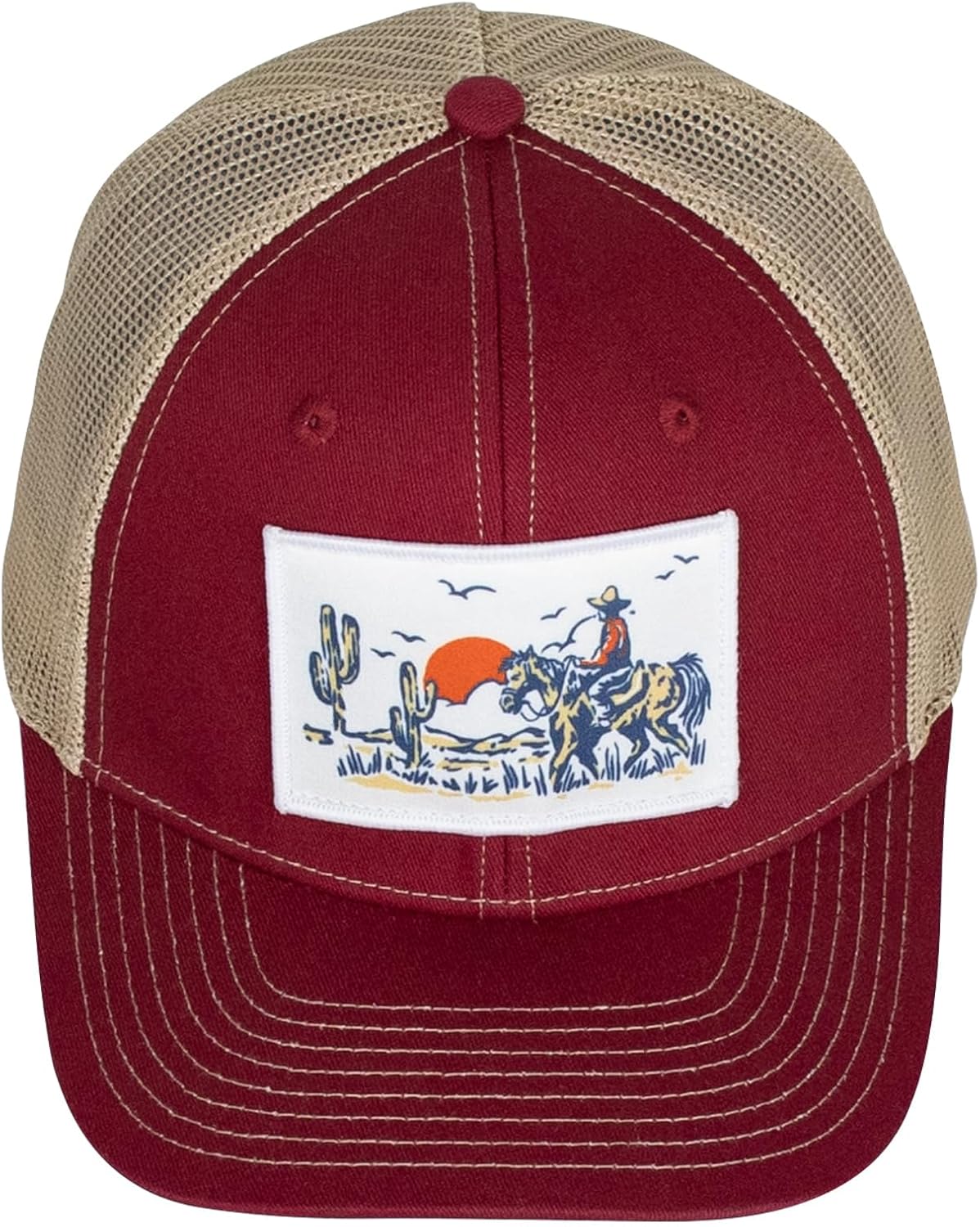 Trucker Hat – Breathable Mesh Back Baseball Cap, Ballcaps Adjustable Snapback Lightweight, Original Design for Men Women