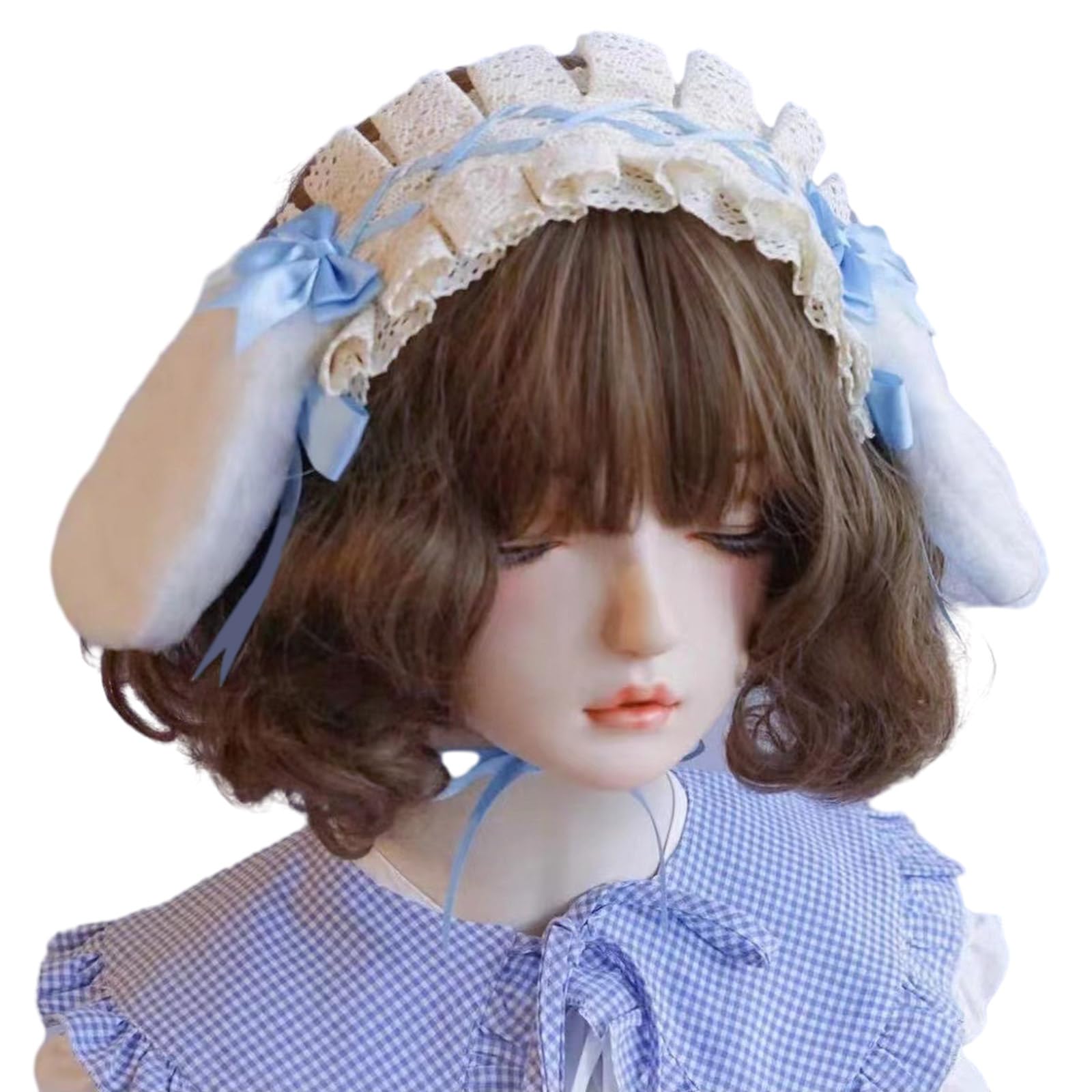 Fentency Lace Hairhoop for Girls Anime Headband Cosplay Headdress ComicShow Headwear