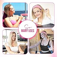 Vista 26 de Styla Hair - 10 diademas de yoga (algodón elástico, multifunción)