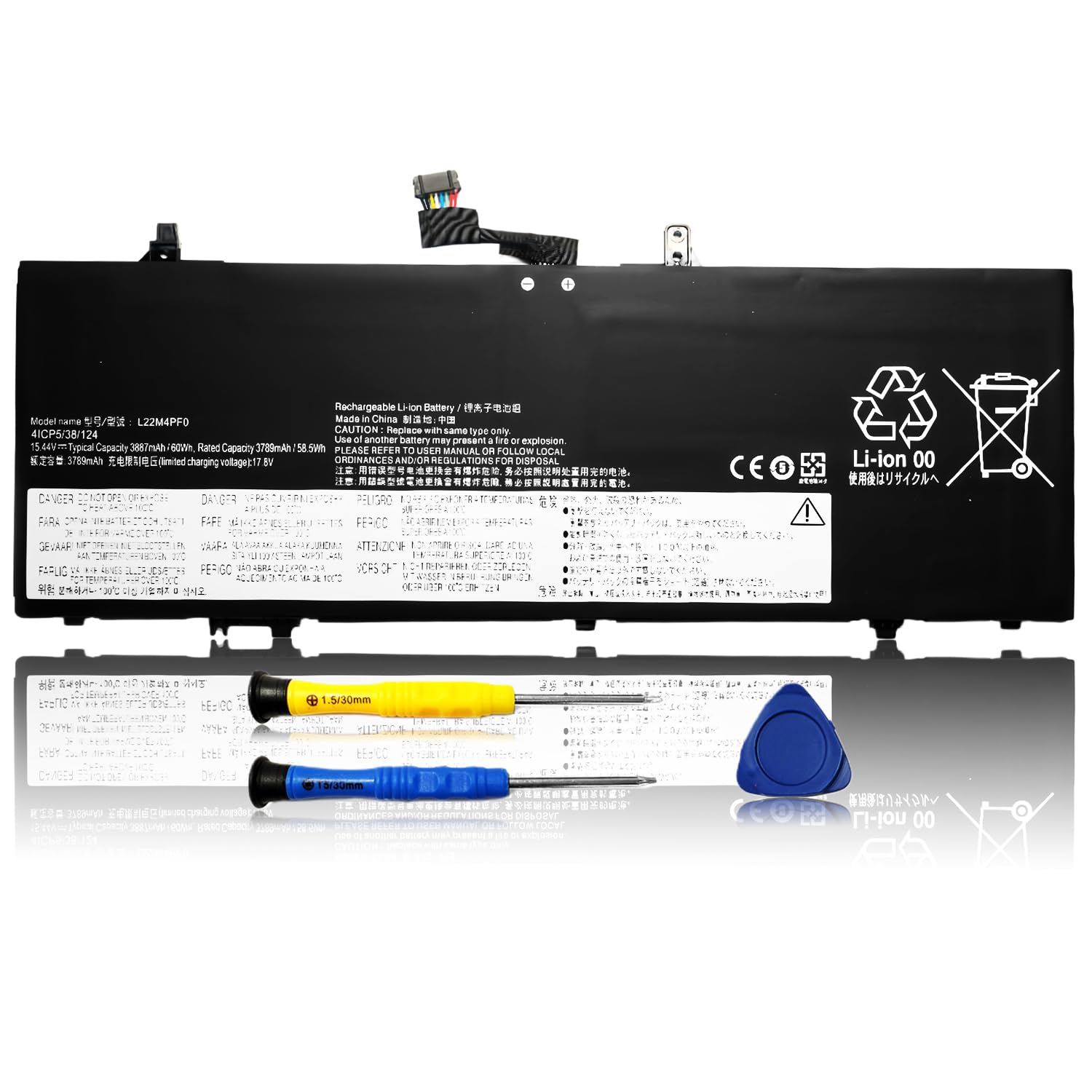 Photo 1 of LIXIEKE Laptop Battery L22M4PF0 for Lenovo Yoga Slim 6/7