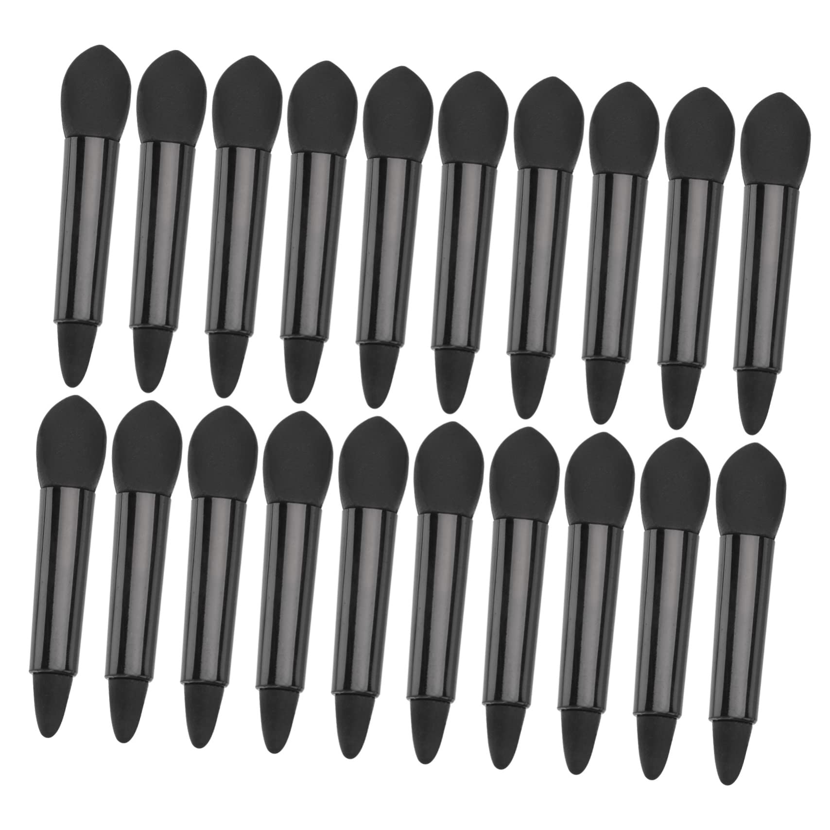 HAPINARY Lip Makeup Applicators 20pcs Silicone Makeup Tools Double-ended Lip Brush Easy to Clean