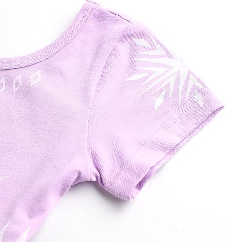 Miniatura 7 de EQSJIU Leotardos de ballet de unicornio con tutú para niñas pequeñas, vestido de falda de tul de algodón para bailar