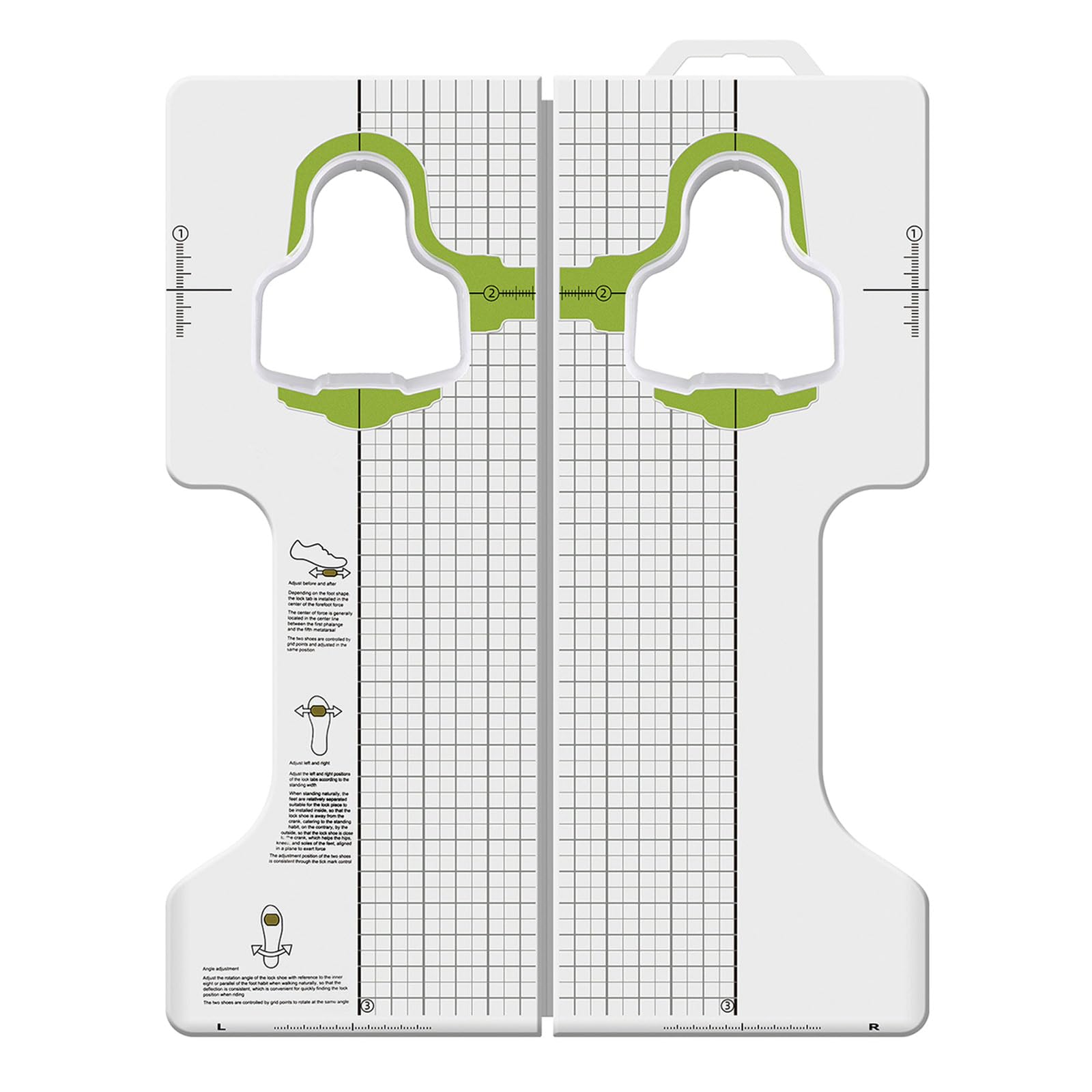 Muloo Bike Pedal Adjuster Bike Cleat Adjuster Bikes SPD Cleat Adjuster Pedal Cleat Fitting Tool Cycling Cleat Alignment Tool
