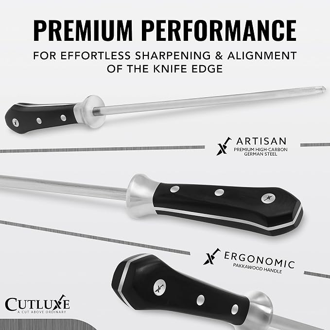 Set de Cuchillos de Cocina, 3 Piezas, Acero Inoxidable miniatura 5