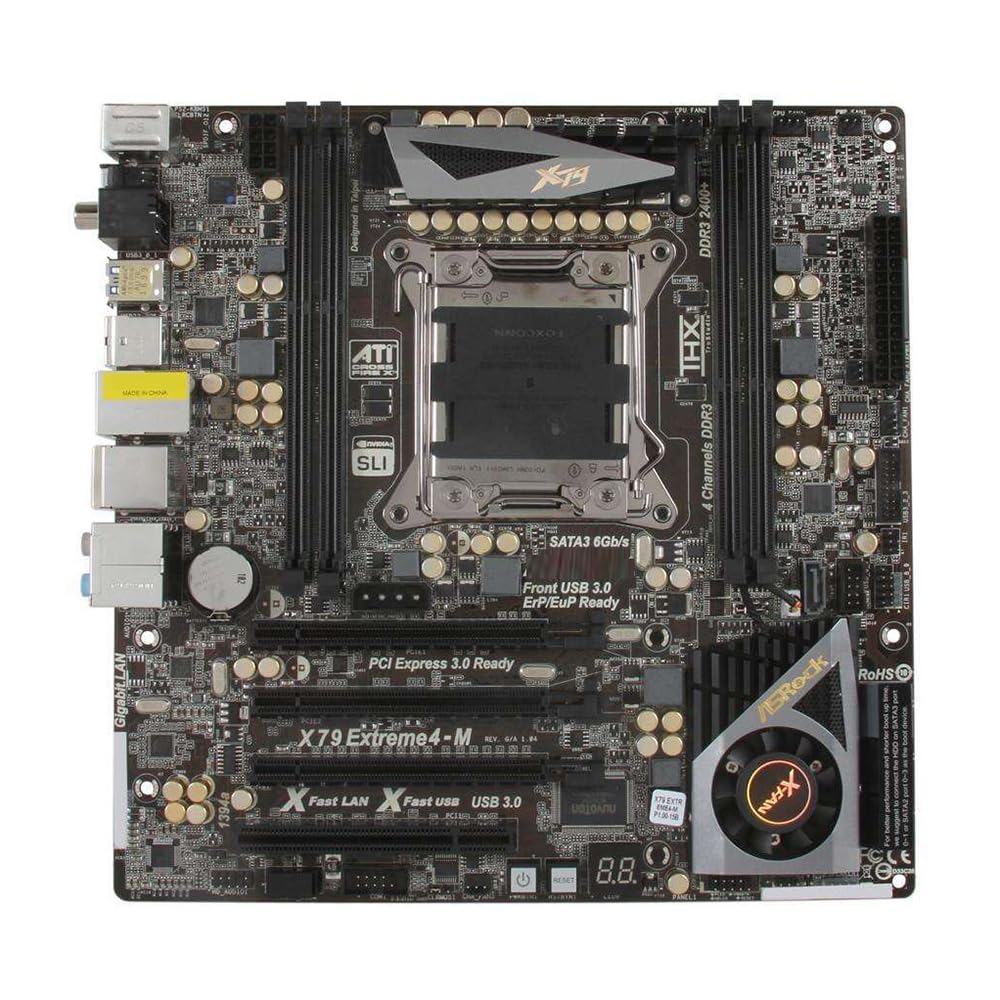 自作 X79 Extreme4 ASRock - Core i7 3930K 3.20GHz 16GB□現状品