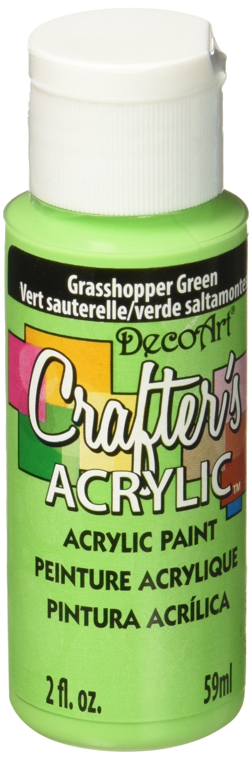 DecoArt CRAFTR ACYL 2OZ GRSSHPPR GRN
