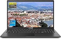 Vista 1 de ASUS Vivobook 2023 Laptop con pantalla FHD de 15.6 pulgadas, Intel Core i5-1135G7 (Beats i7-1065G7), 20 GB de RAM, SSD de 1 TB, cámara web, Wi-Fi