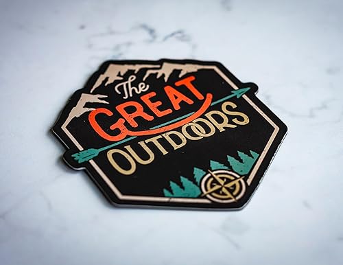 Winthrop Washington The Great Outdoor Design - Imán para nevera (3.9in)