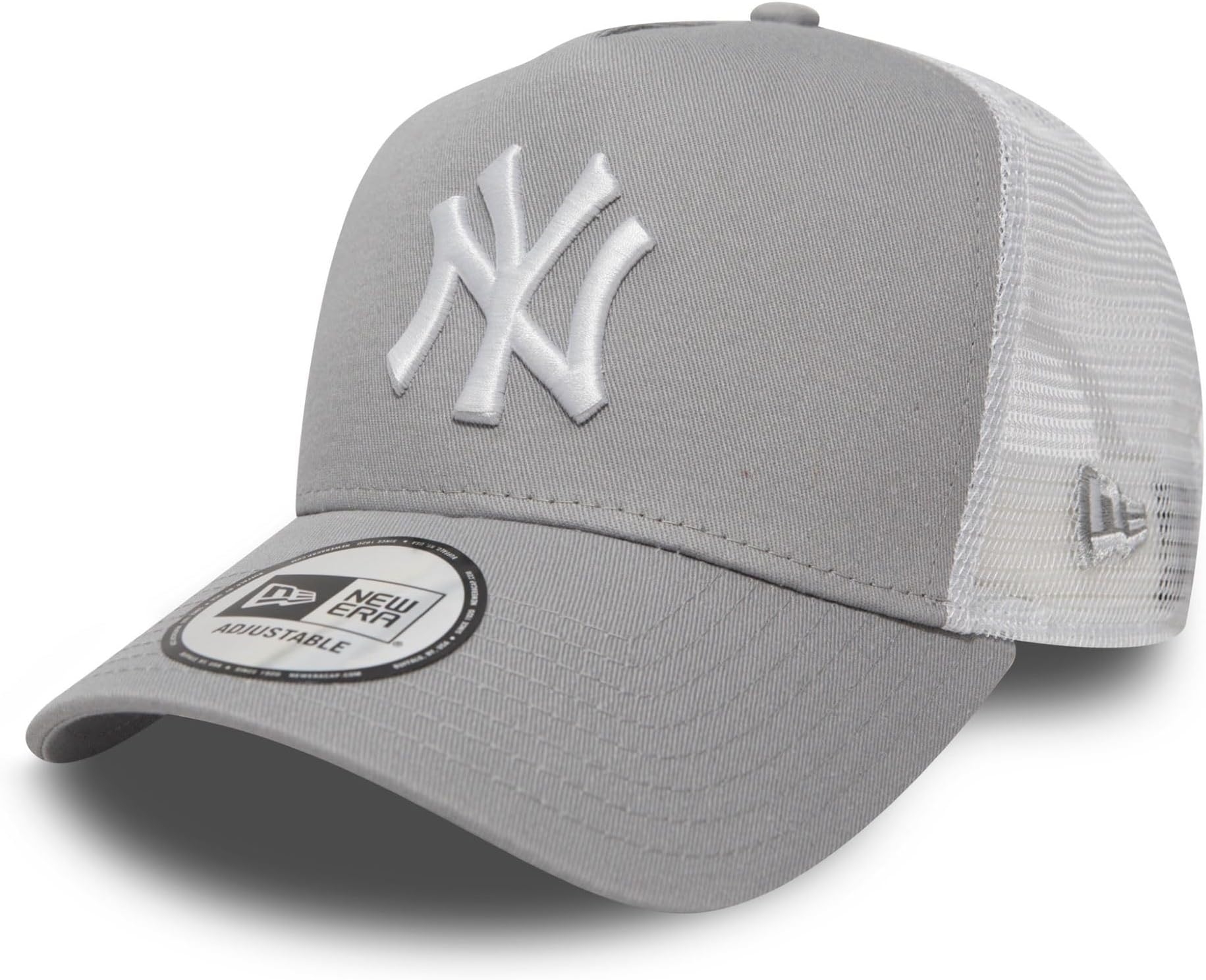 New York Yankees A Frame Adjustable Trucker Cap Clean