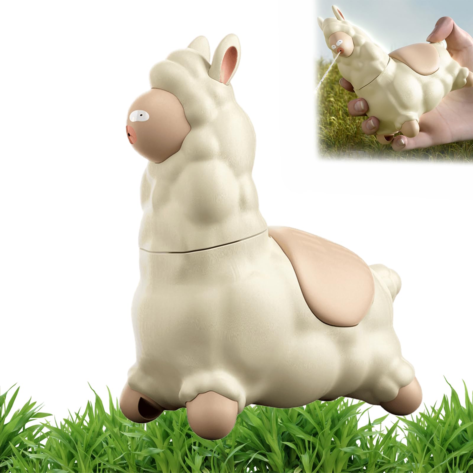 Spitting Llama Water Toy, Llama Squirt Gun for All Ages, New Alpaca Interactive Water Sprayer, Cute Outdoor Water Gun for Beach Fun, Yard, Summer (3)