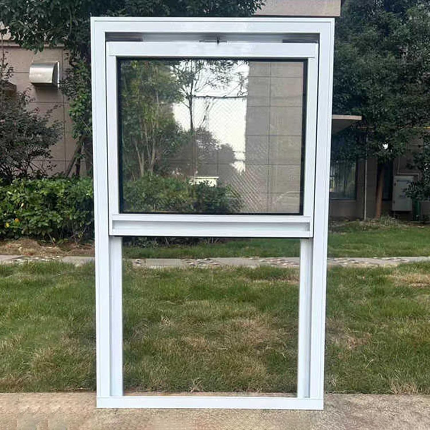 Amazon.com: Tighkue Large Vertical Sliding Windows Double Hung Window for Basement/Bathroom/Shed ...