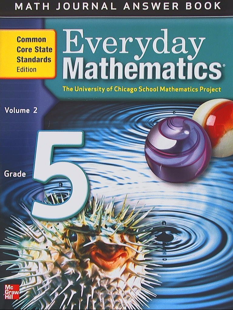 Everyday Mathematics, Math Journal Answer Book, Grade 5, Volume 2 ...