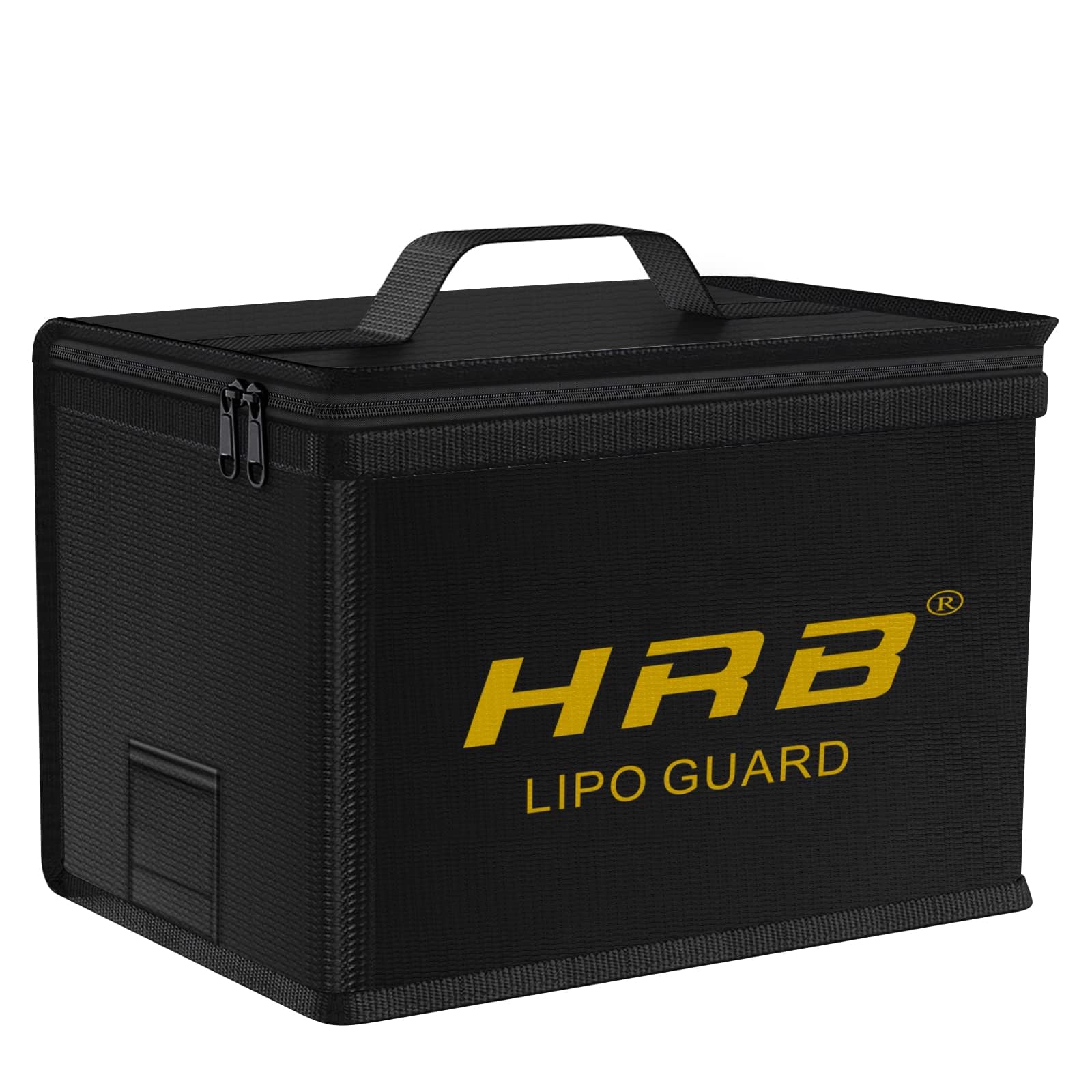 HRB Lipo Bag Fireproof Explosion-proof Safe Lipo Battery Bag Improved Quality Material Battery Safety Box with Large Capacity for Charging and Storing RC Car Batteries