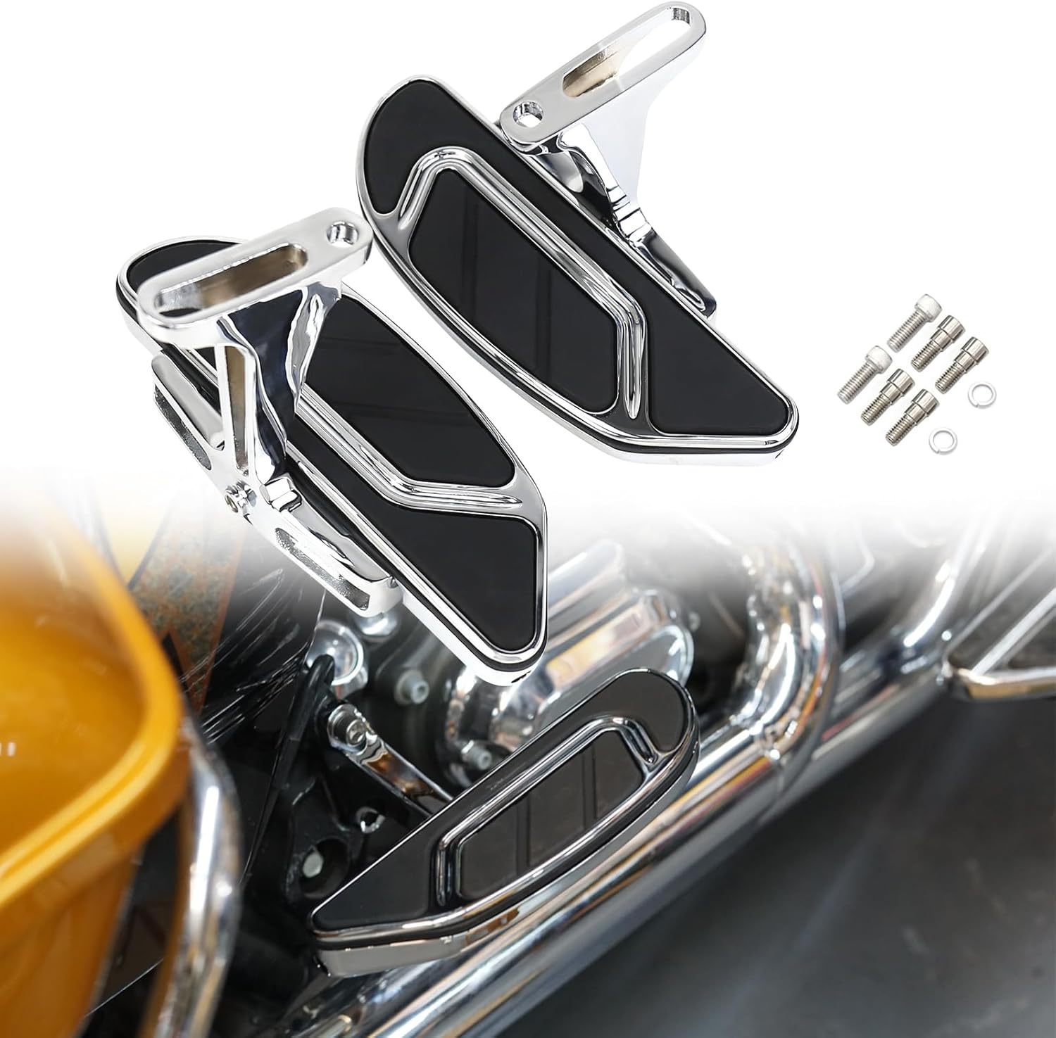 Airflow Passenger Footboards Floorboards Compatible with