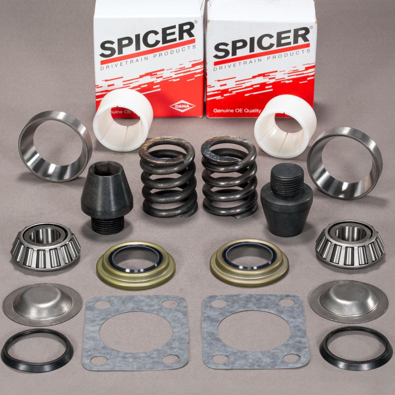 KINGPIN BEARING REBUILD KIT BUSHING SPRING & UPPER PIN- COMPATIBLE WITH DODGE DANA 60 75-93
