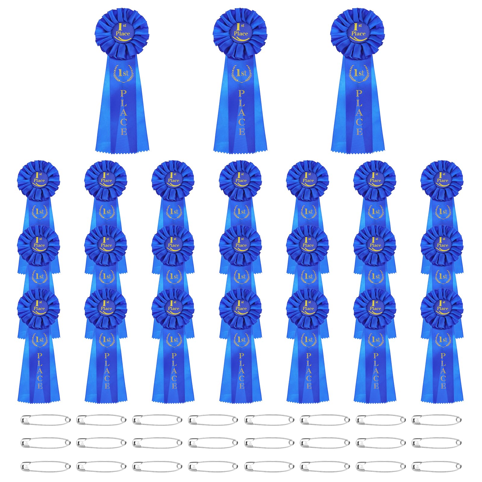 PATIKIL Cintas de Premio, Cintas de Reconocimiento para 1º Lugar, Cintas de Premio, Cintas de Medalla de Participación para Competiciones