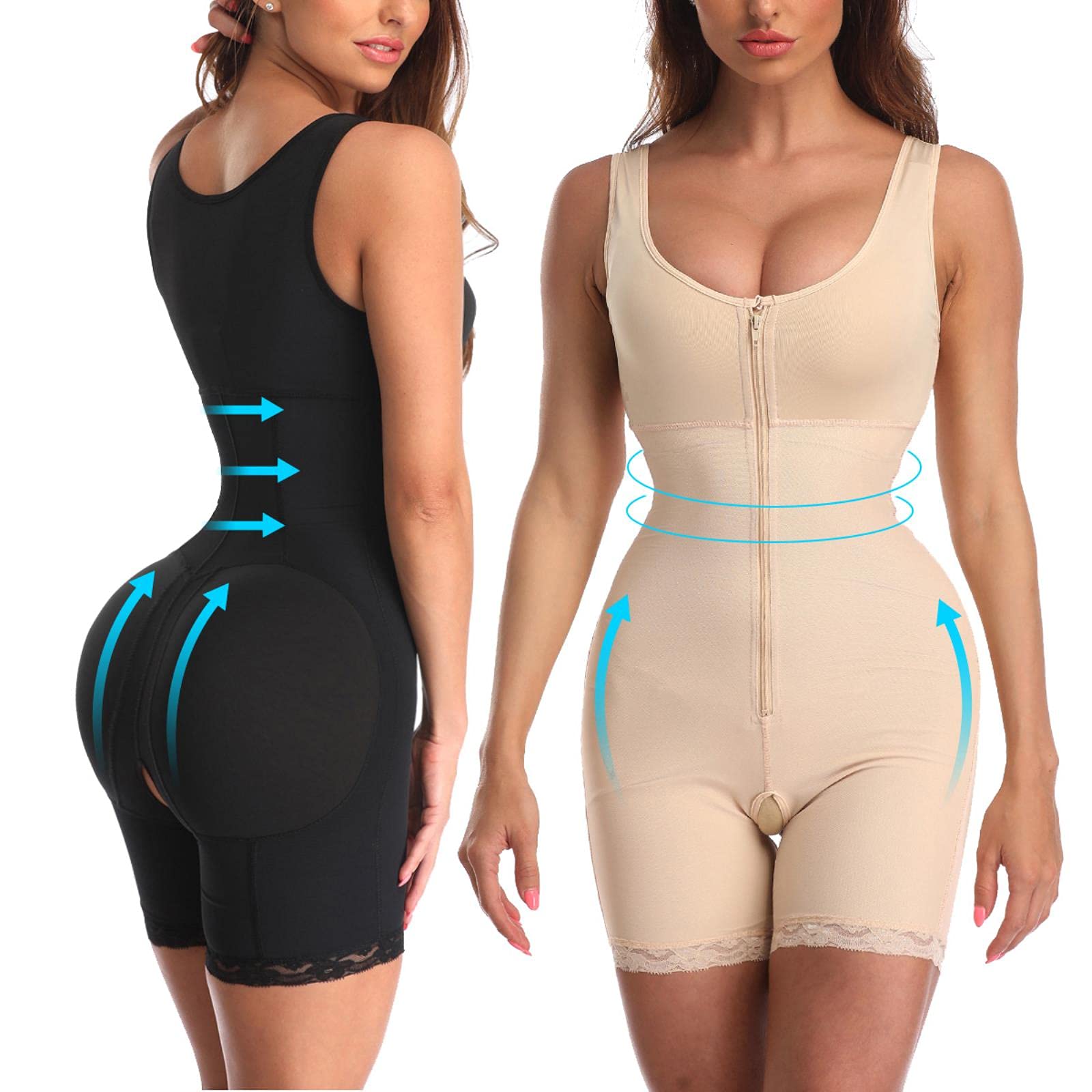 Shapewear Damen Shapewear Etui Korsett Taillentrainer Guyn Ganzkörper Shapewear
