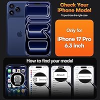 Vista 234 de TAURI Funda magnética 2 en 1 transparente para iPhone 14 Pro, compatible con Magsafe [no amarillenta] con protector de pantalla, protección de grado