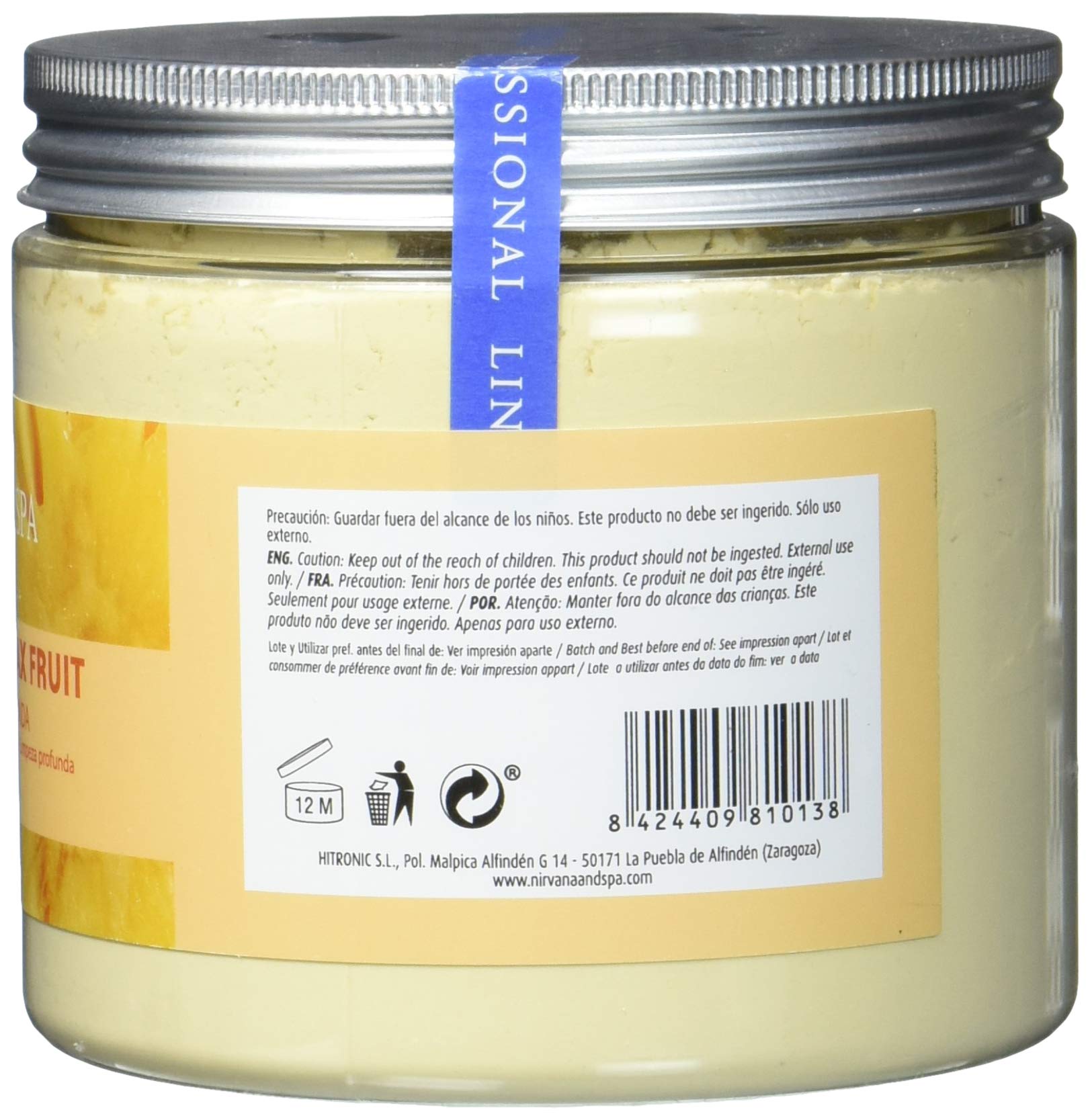 NIRVANA SPA Mastic Bio-Fruit 250 g, Neutre, Standard