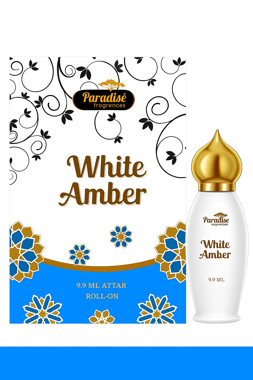 SIYAROMA White Amber Attar 9.9ml Roll-On – Premium Long Lasting Alcohol-Free Perfume Oil with Elegant Oriental & Woody Fragrance for Men & Women-image-32