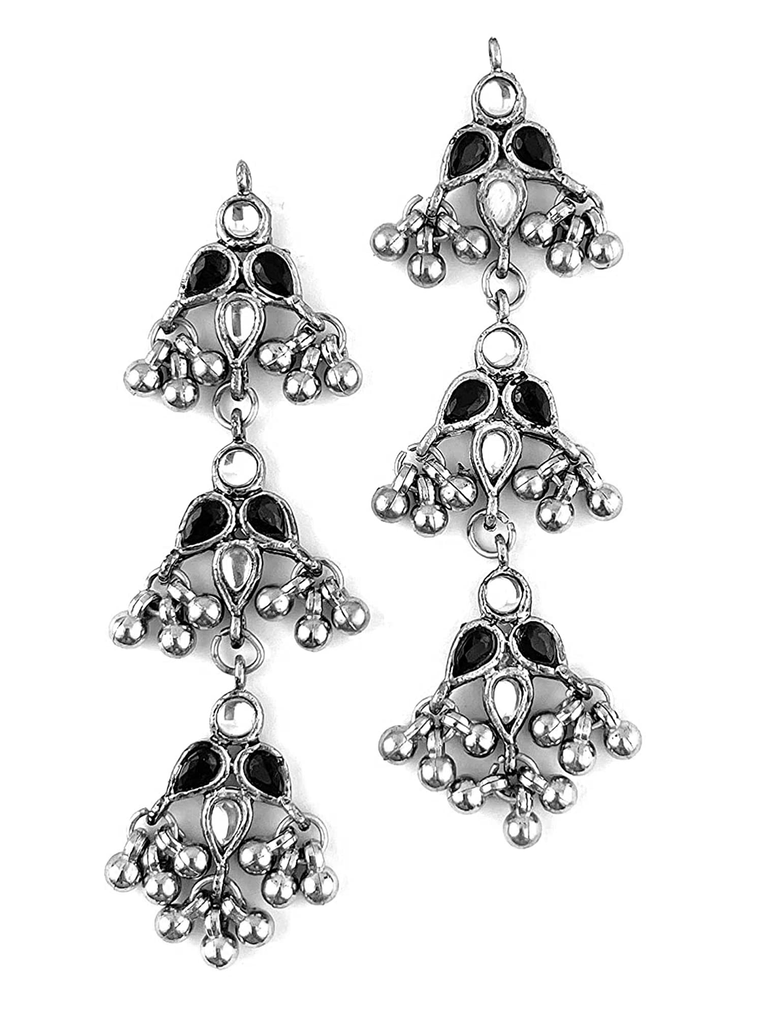 See full amazon price history chart for Karatcart Oxidised Silver Plated Tassel Earrings Karatcart Oxidised Silver Plated Tassel Earrings (B09DKNJ9DP) Amazon Price History, Amazon Price Tracker