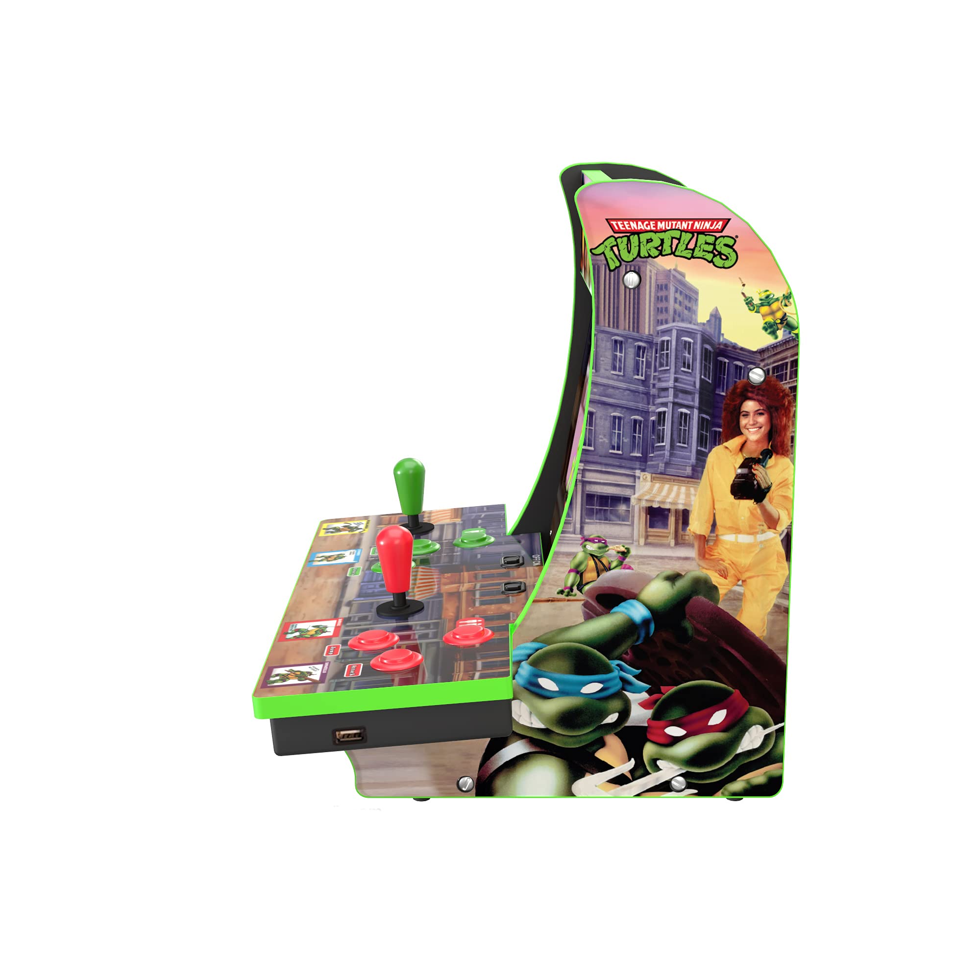 Arcade1Up Teenage Mutant Ninja Turtles 2 Player Countercade