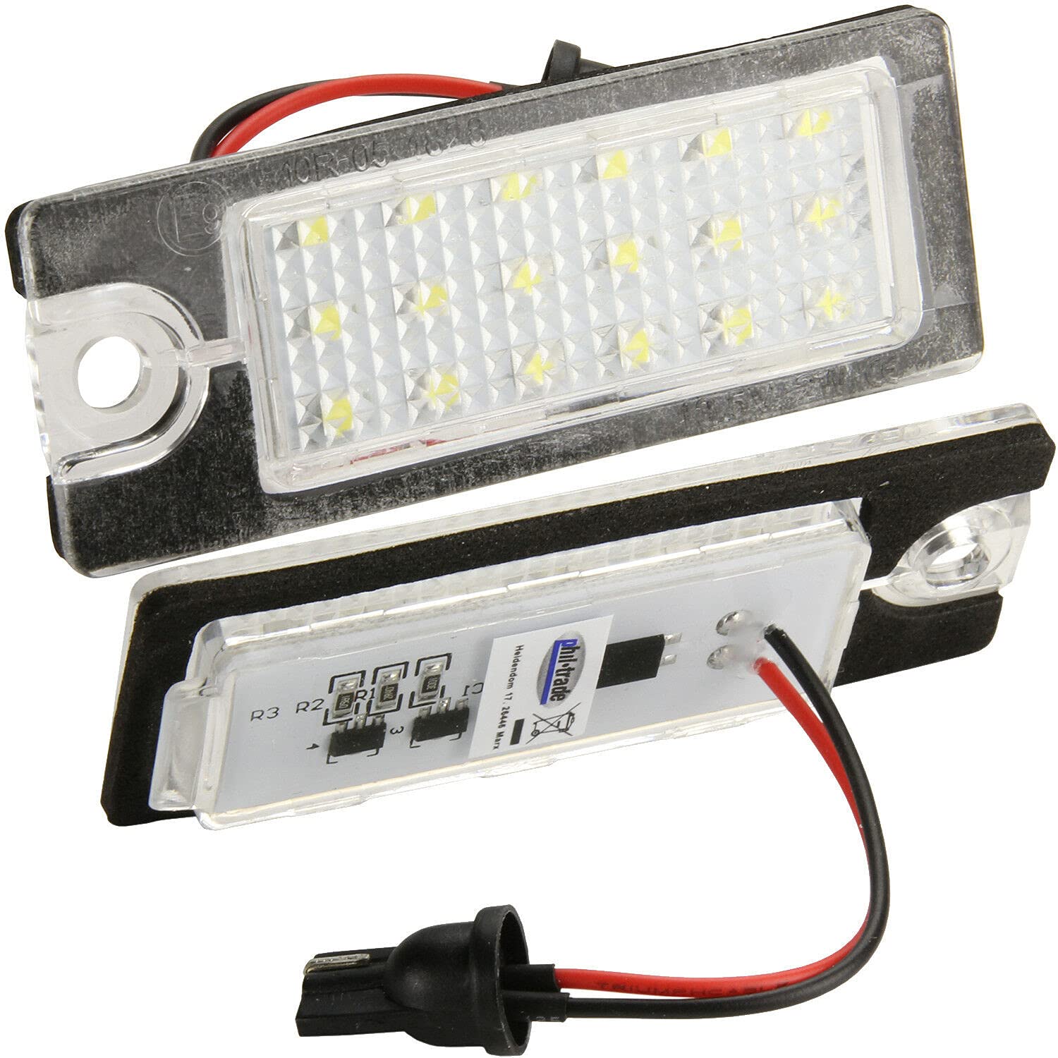 Recambo - Illuminazione targa a LED compatibile per Volvo 940